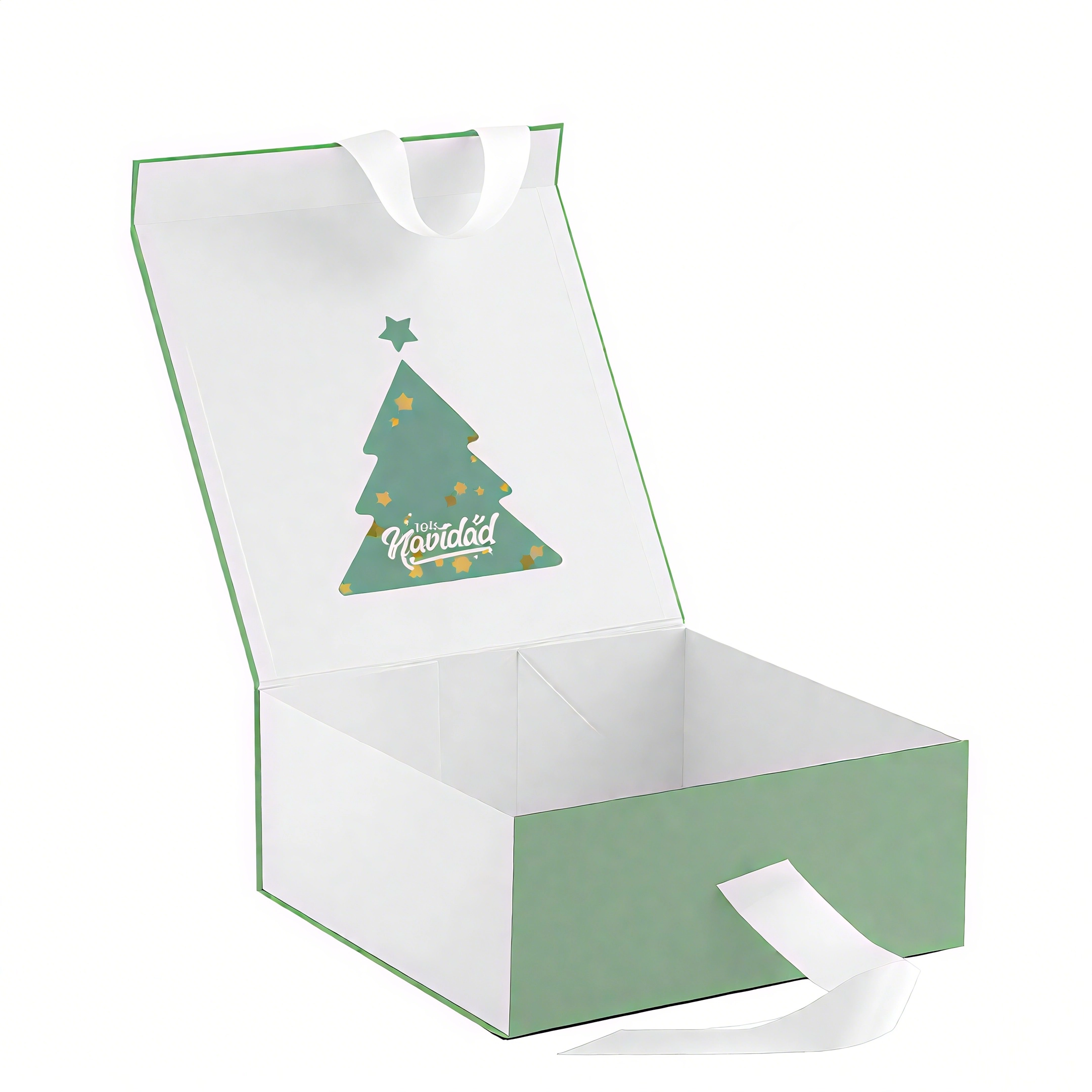 Thumbnail of Christmas magnetic box with custom closure design